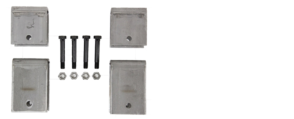 Kit de sujeción sencillo para eje de 6-7k LB