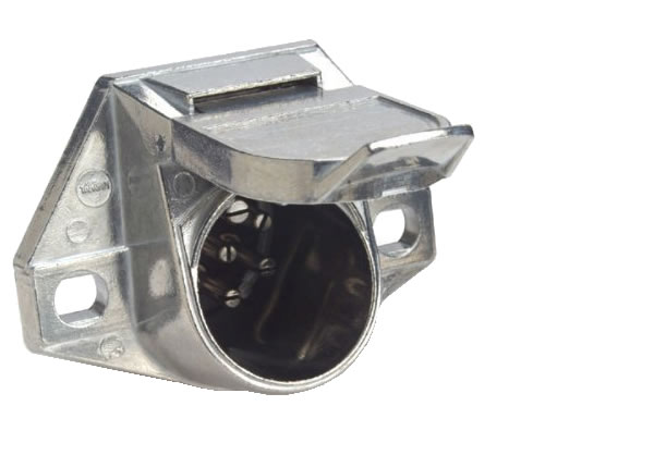 Conector redondo para vehículo