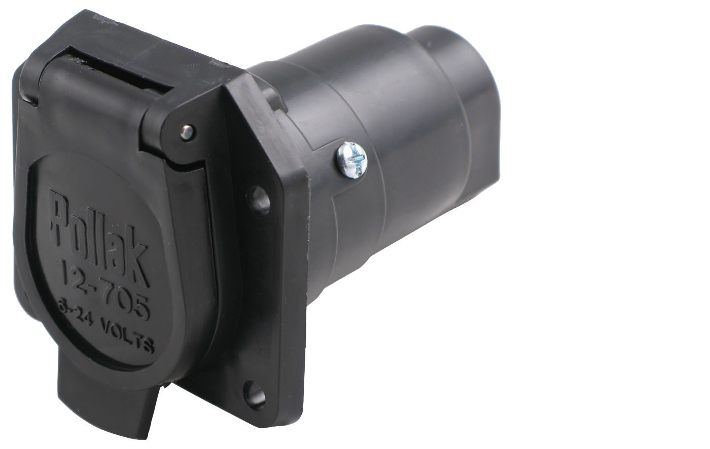 Conector redondo para vehículo