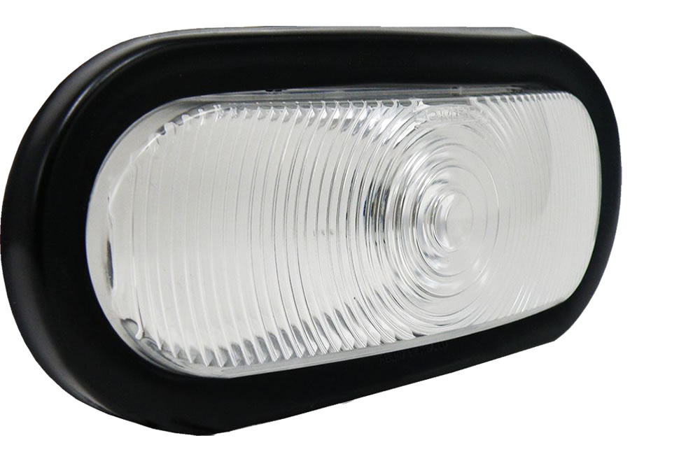 Luz blanca 6" forma oval sellada