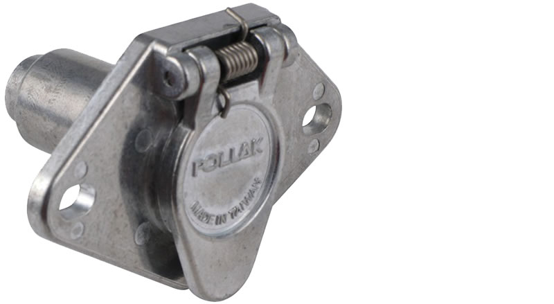 Conector redondo para vehículo