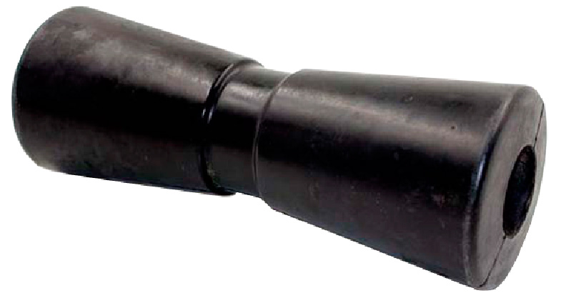 Rodillo de hule para soporte de lancha